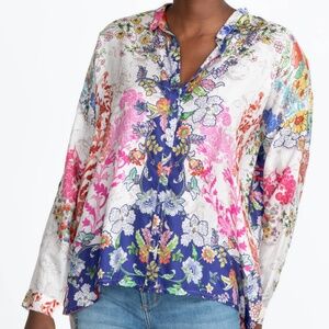 Johnny Was Shellinay Nicola Button Down